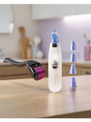 Dermaroller + Siyah Nokta Temizleyici Setı Uczzsyhnoktadrmroller-2