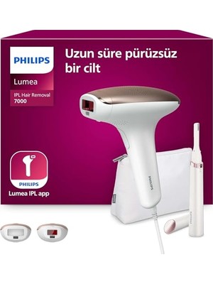 Myg Plus Philips BRI921/00 Ipl Lazer Epilasyon Cihazı, Vücut ve Yüz Başlığı, Beyaz