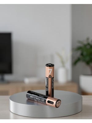 Aparim USB Type-C Şarjlı Aaa Lityum Pil 1000+ Şarj Döngüsü Uczzzşarjlıpil