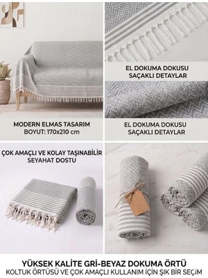 TemmuzX Ürün Görseli Özel Dokuma Koltuk Örtüsü | Çok Amaçlı Pike & Şal Örtü | Kanepe Örtüsü Pike - Çok Amaçlı Örtü Ev Hediyesi Kanepe Örtüsü Çok Amaçı Örtü 17