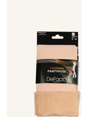 DeFacto İçi Polar Termal Kadın Külotlu Çorap I4466AXNS