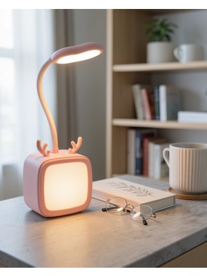 Midas Toptan Şarjlı LED Masa Lambası UCZZZLD8804MASALAMBASI-7