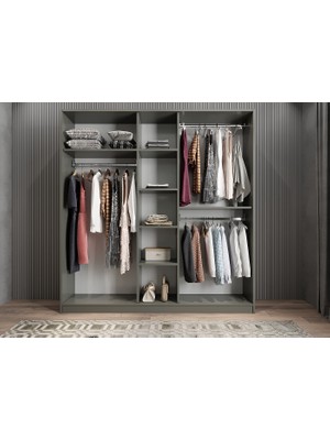 Baramolife Eko 5 Kapaklı Gardırop - G.B.E_150
