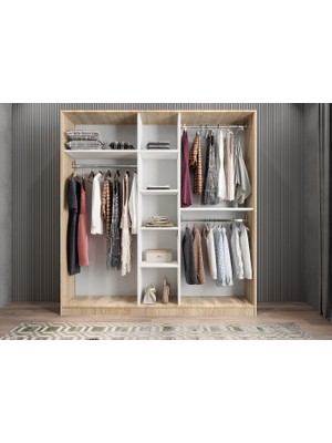 Baramolife Eko 5 Kapaklı Gardırop - G.B.E_175