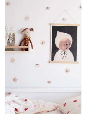 TemmuzX Yaz Çiçekleri Duvar Stickerı