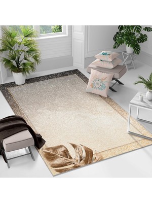 TemmuzX Yıkanabilir Halı ve Yolluk – Kaymaz Tabanlı Salon Halısı, Mutfak Halısı, Modern Dijital Baskı Tasarım (0216)