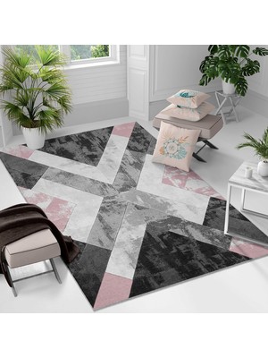 TemmuzX Yıkanabilir Halı ve Yolluk – Kaymaz Tabanlı Salon Halısı, Mutfak Halısı, Modern Dijital Baskı TASARIM(0088)