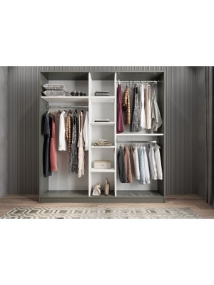 Baramolife Eko 5 Kapaklı Gardırop - G.B.E_200