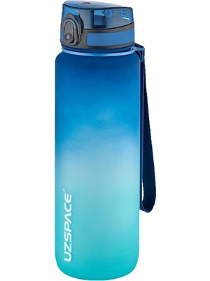 Marka Kolik Uzspace 800 ml -Yeni Ebat-Çift Renk Softtouch Tritan Su Matarası