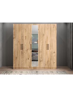 Baramolife Life 5 Kapaklı Gardırop - G.B.L_200