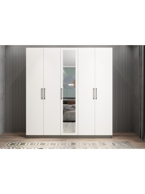 Baramolife Life 5 Kapaklı Gardırop - G.B.L_225