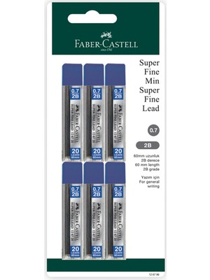 5 Adet Faber Castell Bls Super Fine Min 6'lı 0.7 60 mm