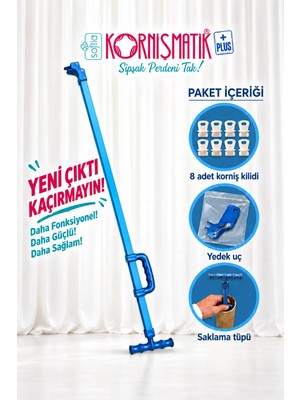 Kornişmatik Perde Takma Aparatı Perdematik