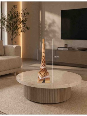 3D Art Gallery Design 3D 50 cm Yükseklik Eyfel Mumluk Özel Tasarım