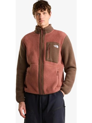 The North Face Yumiori Erkek Kahverengi Fermuarlı Polar NF0A883RTF01