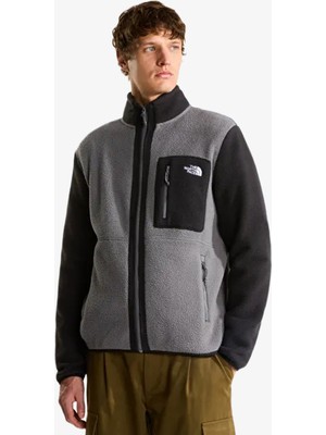 The North Face Yumiori Erkek Gri Fermuarlı Polar NF0A883RRPI1