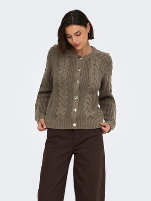 Jdy Carmella L/s On Cable Cardigan Kadın Hırka 15376574