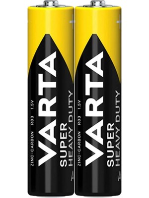 Varta Super Heavy Duty Büyük Pil 2'li