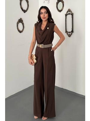 Eskc Trend Moda Kahverengi Tokyo Tulum