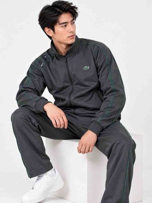 Lacoste Büyük Beden Açık Füme Eşofman Takımı