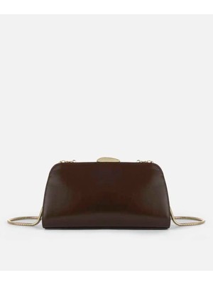 İpekyol Deri Görünümlü Zincir Askılı Clutch IW6260121015074