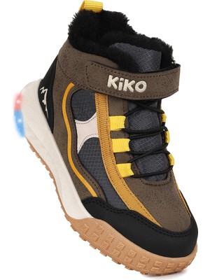 Kiko Rope Işıklı Cırtlı Erkek Çocuk Spor Bot Ayakkabı