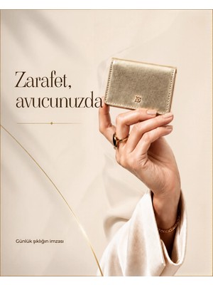 Kadriye Baştürk Cüzdan Kartlık Gold