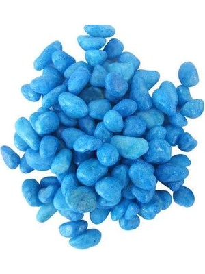 Xml Bayiciniz Tr Büyük Mavi Dekoratif Taş - 2 kg