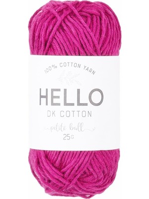 Xml Bayiciniz Tr Hello Pamuk Amigurumi Punch El Örgü Ipliği 25 gr 107 Koyu Magenta