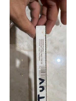 11W G5 Uv-C Germisidal Dezenfeksiyon Lambası – 2 Pin Tüp Tip