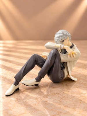 Mep Mep Jujutsu Kaisen Satoru Gojo Oturan Anime Figürü 14 cm ALK6580 Najmaddin Mep Najmaddin