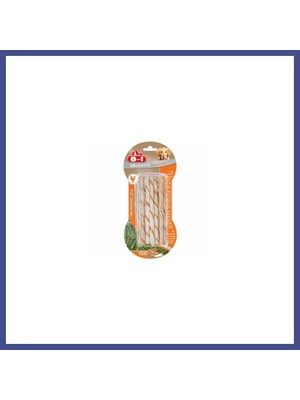 8in1 Delights Bones Ağız Bakım Burgu Çubuğu Köpek Ödülü 55 gr Kahy
