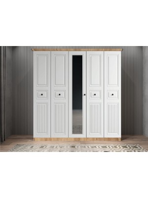 Baramolife Membran Bar 5 Kapaklı Gardırop - G.B.M.B_200