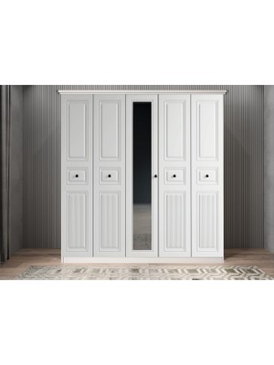 Baramolife Membran Bar 5 Kapaklı Gardırop - G.B.M.B_200
