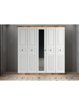 Baramolife Membran Bar 5 Kapaklı Gardırop - G.B.M.B_200