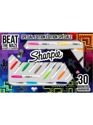 Sharpie Fine Permanent 30LU Kutu-Labirent