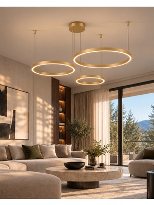 Aem Aydınlatma Sandea Modern LED Avize