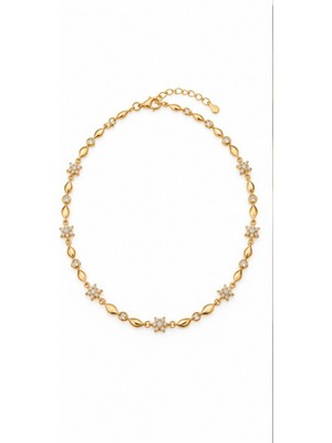 Ed Caesar 925 Ayar Gümüş Gold Bereket Kolye
