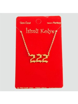 Zero Land Svl-Shop Uğurlu Rakamlar Uçlu Kolye 2