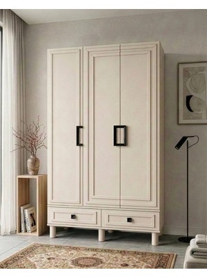 Beril 3 Kapılı Mdf Gardırop
