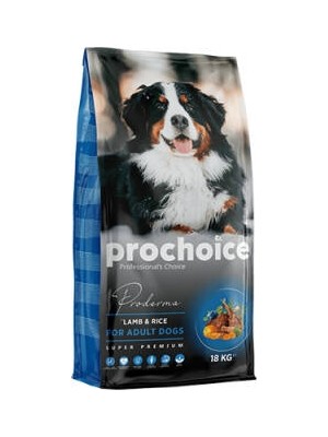 Proderma Kuzulu ve Pirinçli Yetişkin Köpek Maması 18 kg