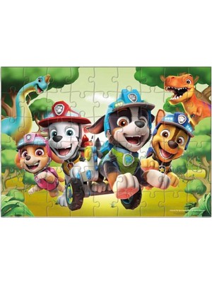 Bin1çeşit Eğlenceli 50 Parça Puzzle Seti Çocuklar Için