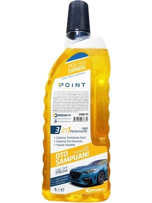 Genel Tedarik Cilalı Konsantre Oto Şampuan 1 Litre