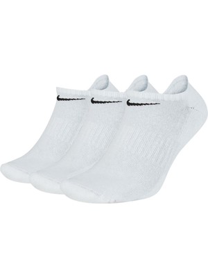 Nike Aksesuar Çorap U Nk Everyday Cush Ns 3pr 132 SX7673-100 Beyaz