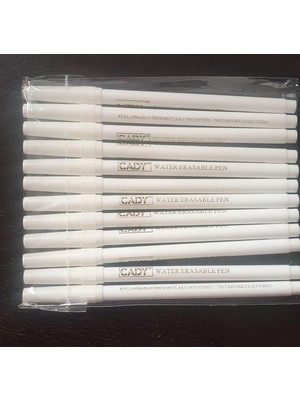 Royal Rain Store Su ile Uçan Tekstil Işaretleme Kalemi-Beyaz