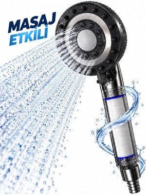 İlkyaz Fashion If ® Filtreli Duş Başlığı Masaj Etkili