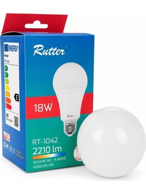 Happy Trend 18W E27 LED Ampul 4000K Gün Işığı 2210 Lümen | Yüksek Parlaklık - Aydınlatma