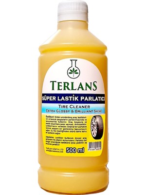 Terlans Lastik Parlatıcı Jel 500 ml Tire Cleaning Gel Extra Glossy