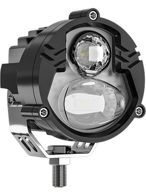 Heyce LED Motosiklet Far / Parlak LED Motosiklet Işıkları / 4 Aydınlatma Modlu Spot Sürüş Sis Lambaları, Enerji Tasarrufu, Arabalar, Suv'ler, Bisikletler Için Güvenli Sürüş