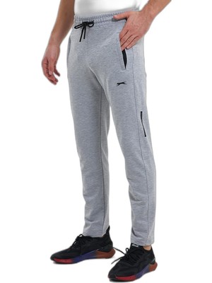 Die Grup Slazenger Olıva In Erkek Cepli Gri Eşofman Altı